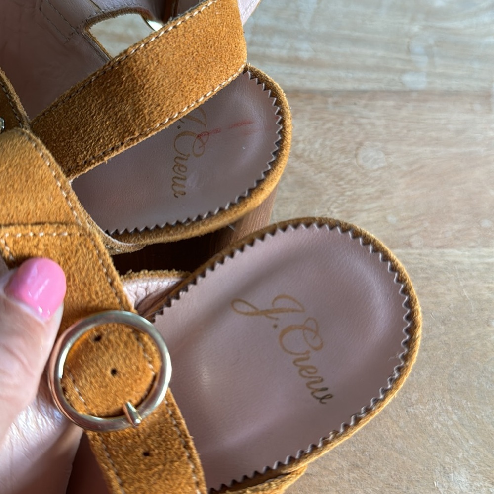 J.Crew Womens Stella Adobe Slingbacks Size 8.5 - Picture 8 of 11